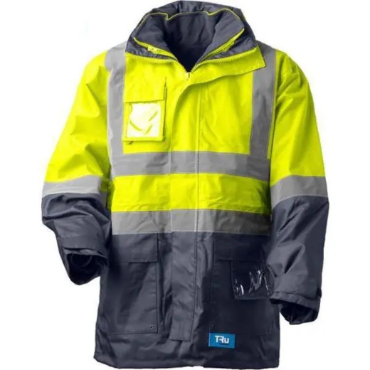 Picture of Tru Workwear, Rain Jacket, Poly Oxford, Tape